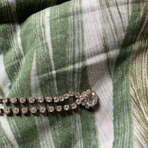 Vintage rhinestone choker